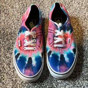 Vans tie-dye low top sneakers